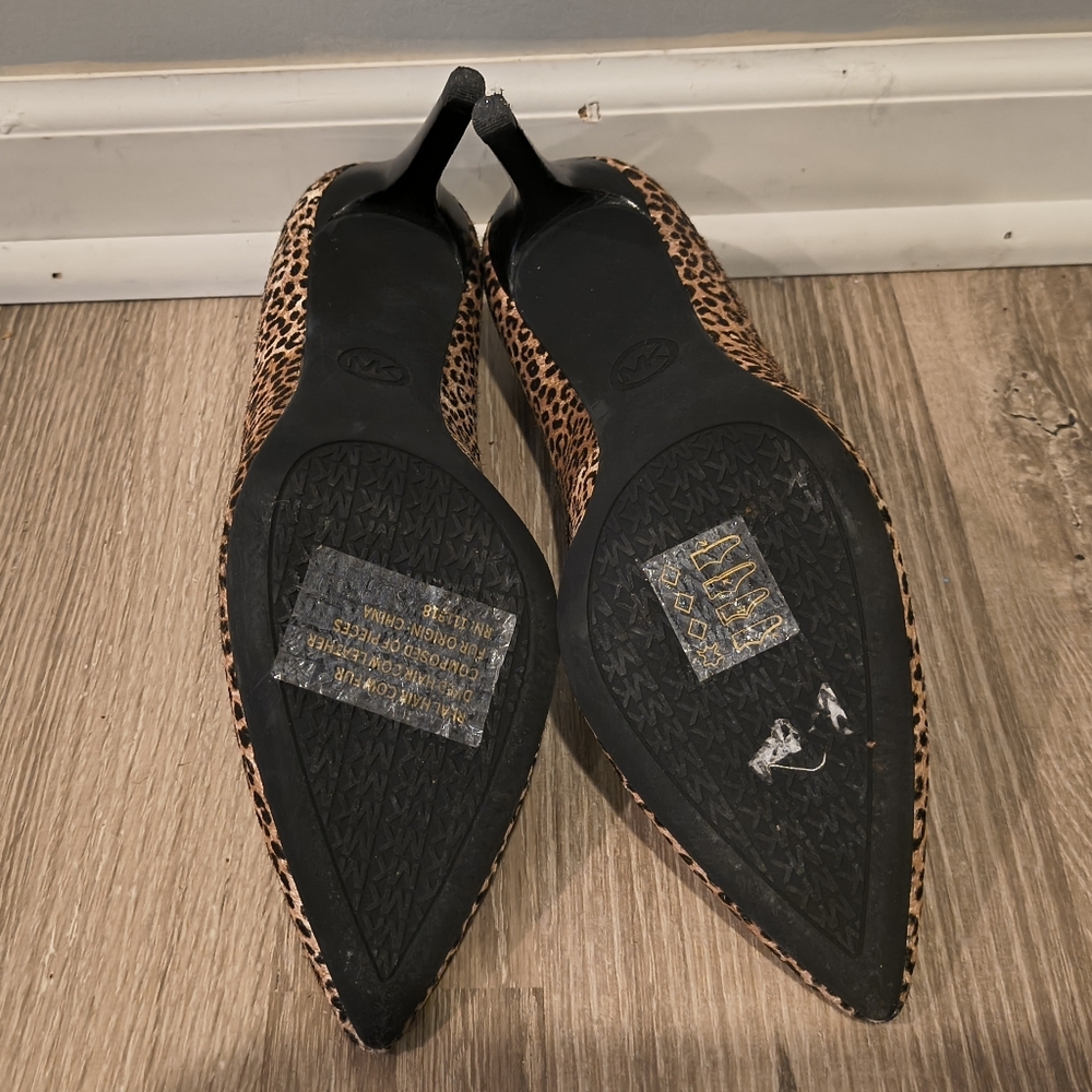 Michael Kors Leopard Print Heels - Picture 5 of 7